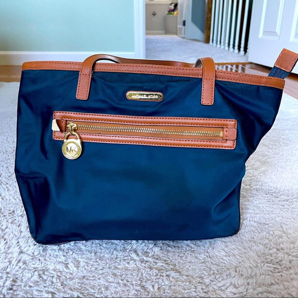 Michael Kors over the shoulder tote bag